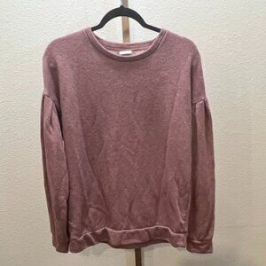 A New Day Mauve and Rose gold Sweatshirt Size L